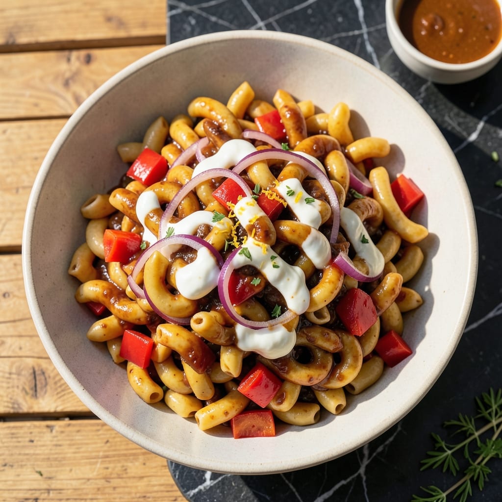 BBQ Pasta Salad Recipe: Smoky Crunch in Every Forkful