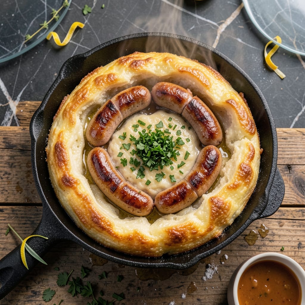 Toad in the Hole Recipe Jamie Oliver: Puffed Yorkshire Pudding With Sausages