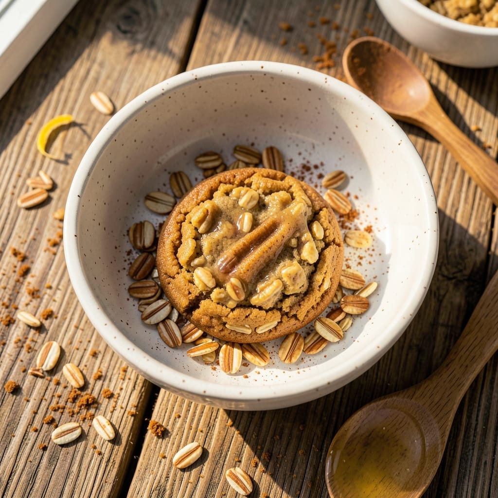 1 Minute Oatmeal Cookie Recipe: Warm Spice Crunch in 60 Seconds 1 Minute Oatmeal Cookie Recipe: Warm Spice Crunch in 60 Seconds