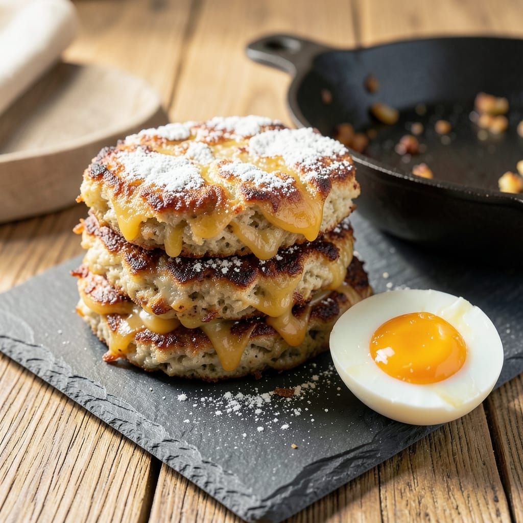4-Ingredient Cheesy Potato Patties Recipe: Crispy-Edged, Melty-Center Magic