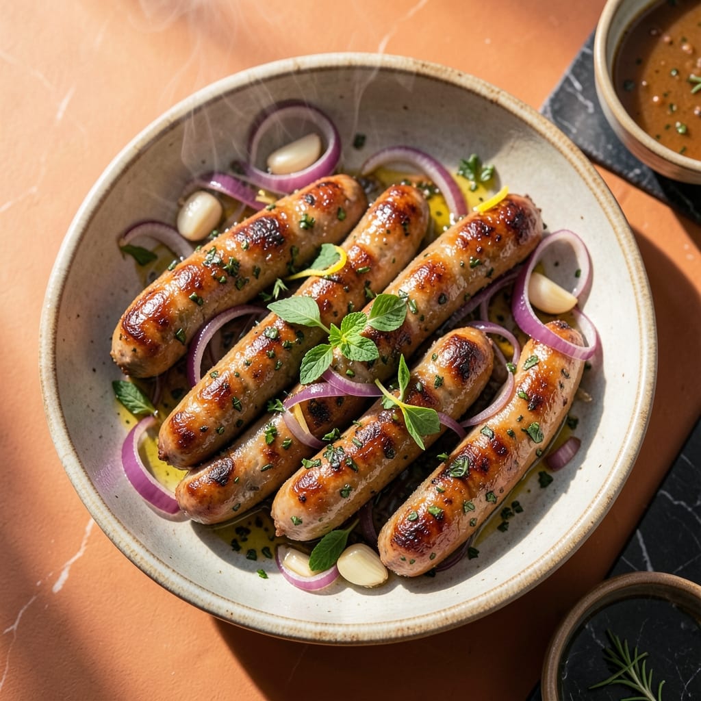 Greek Lamb Sausage Recipe: Herb-Infused Mediterranean Grill Delight