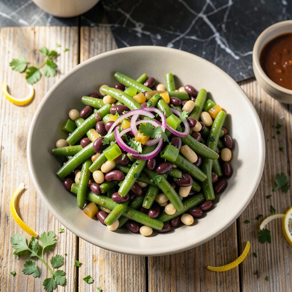 Bean Salad Recipe Pioneer Woman: Three-Bean Medley with Zesty Dressing