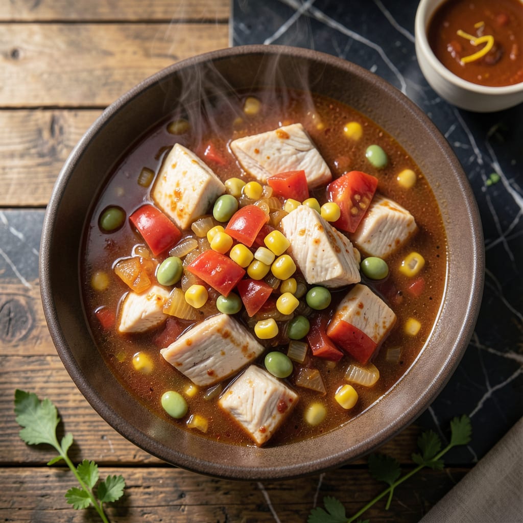 Complete easy brunswick stew recipe from cans overview image