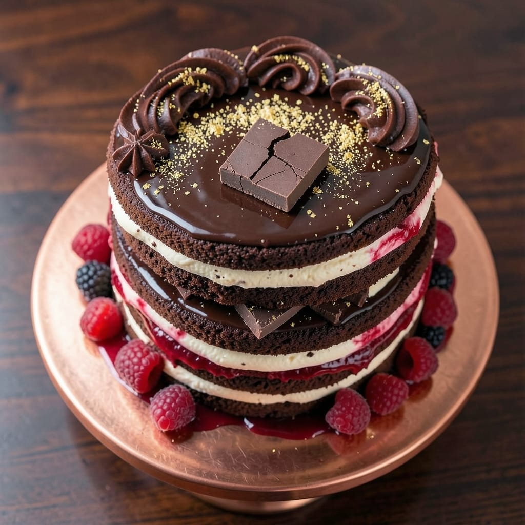 100 Dollar Chocolate Cake Recipe: Fondant-Bridged Luxury in One Tin