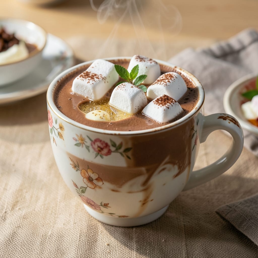 2 Cups Hot Chocolate Recipe: Rich Cocoa Depth with Marshmallow Clouds