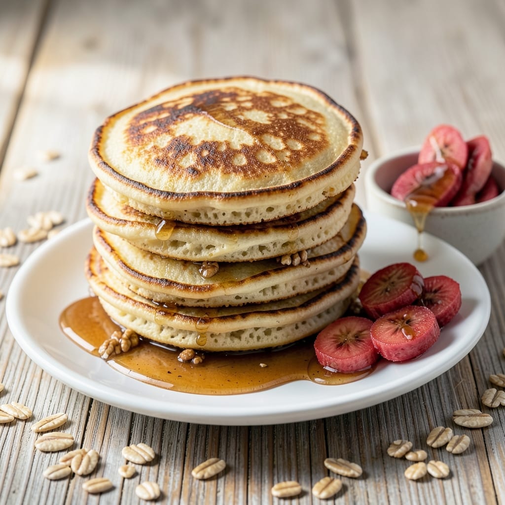 3-Ingredient Banana Oat Pancake Recipe: Fluffy Stacks in 10 Minutes