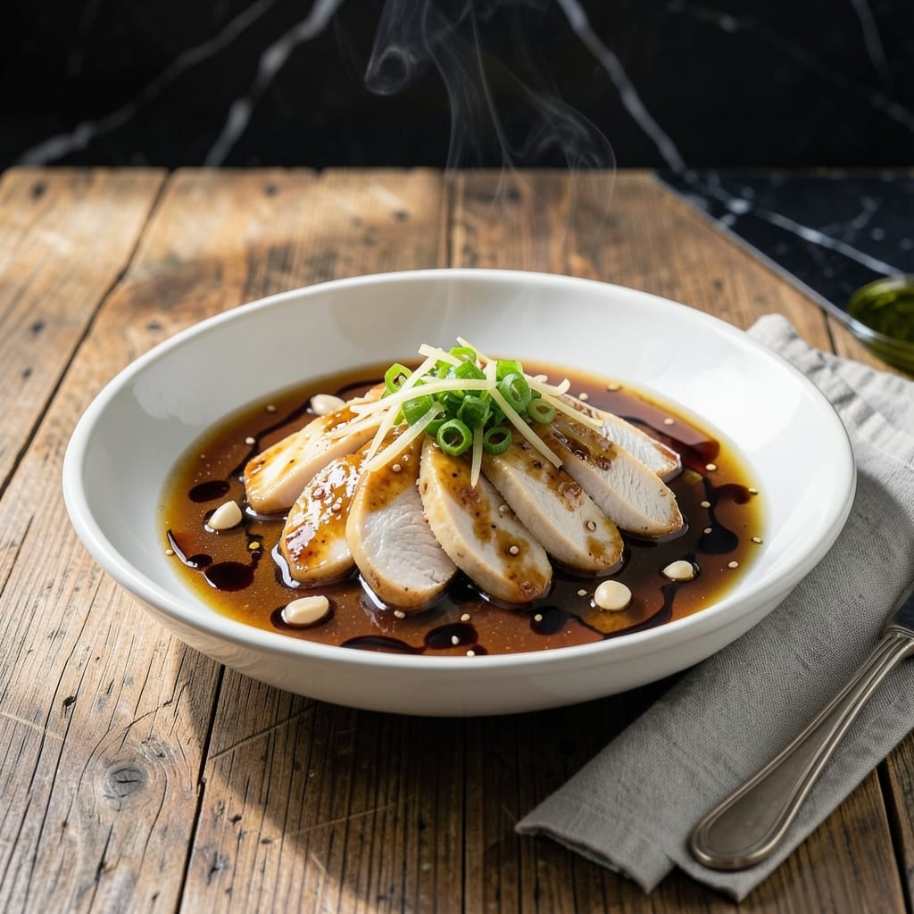 Hainanese Chicken Sauce Recipe: Ginger-Infused Silky Emulsion