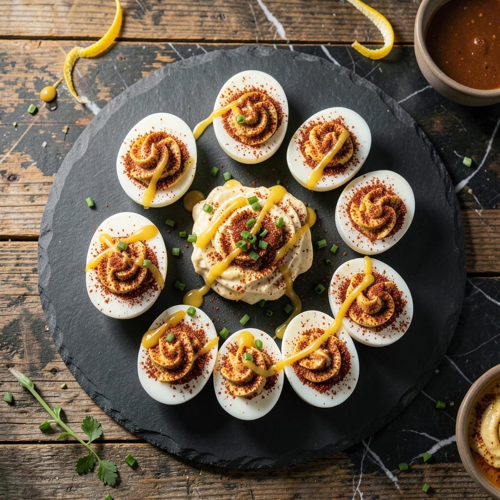 Dinosaur BBQ Deviled Eggs Recipe: Smoky-Spiced Kick in Every Bite