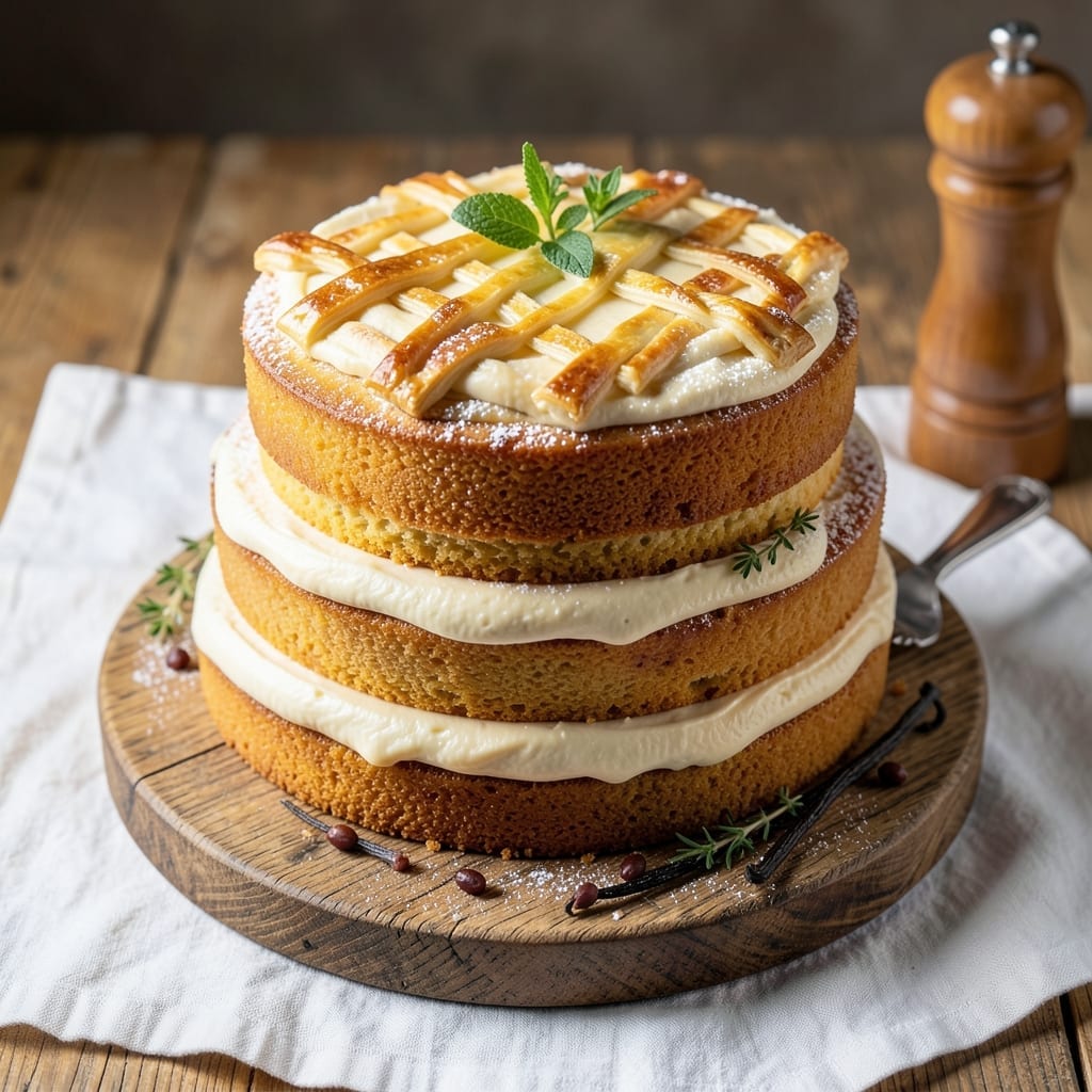 10-Pound Vanilla Cake Recipe: Layered Lightness With No Cake Stand Needed