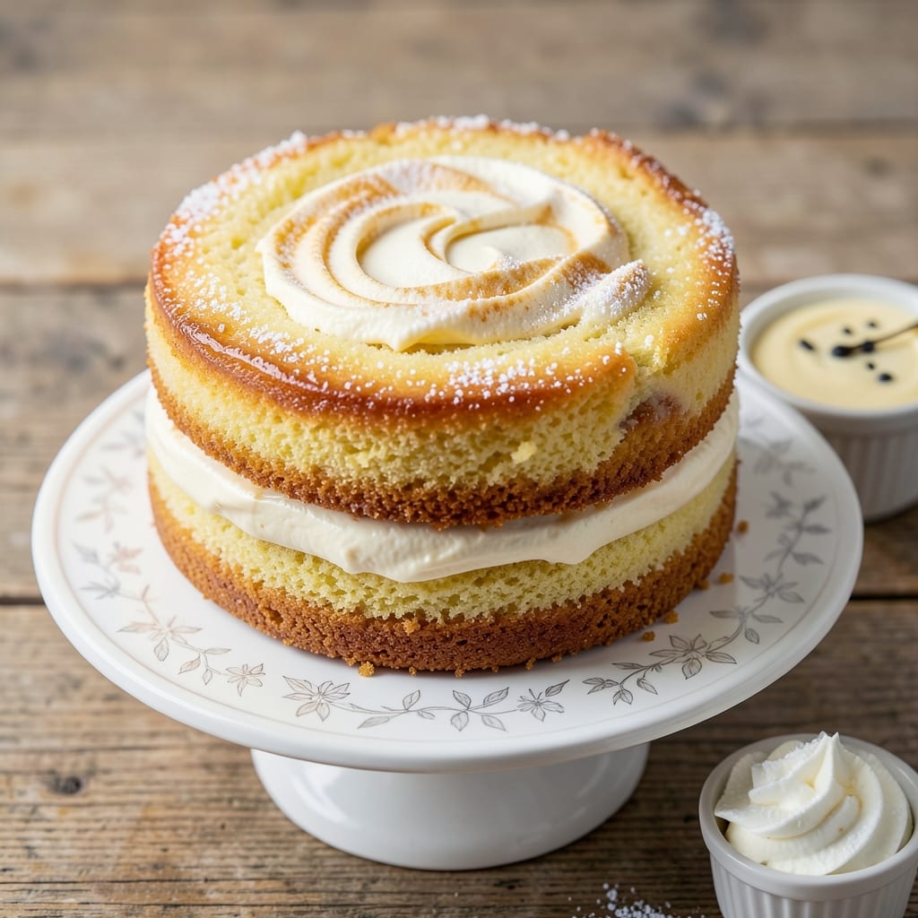 3 Egg Vanilla Cake Recipe: Light-as-Air Layers in One Bowl