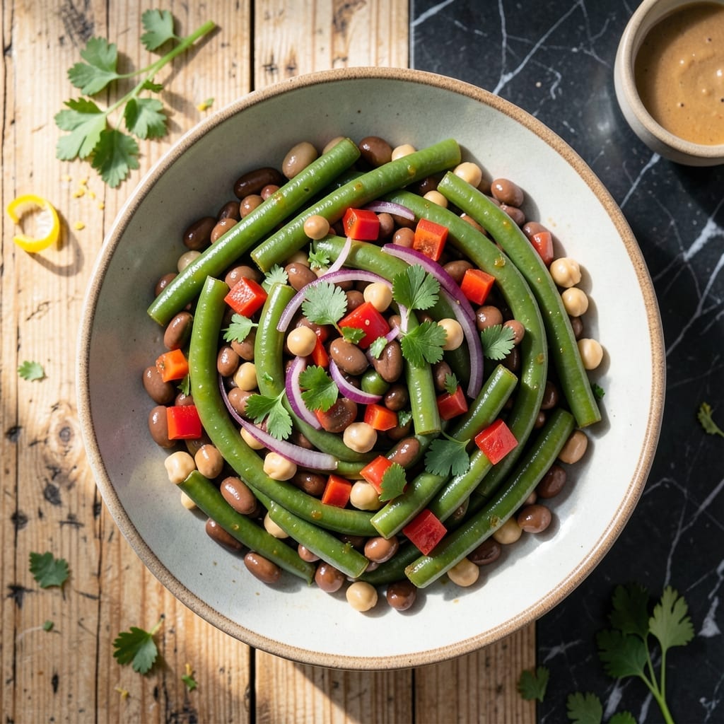 Recipe Three Bean Salad South Africa: Rainbow Medley With Zesty Dressing