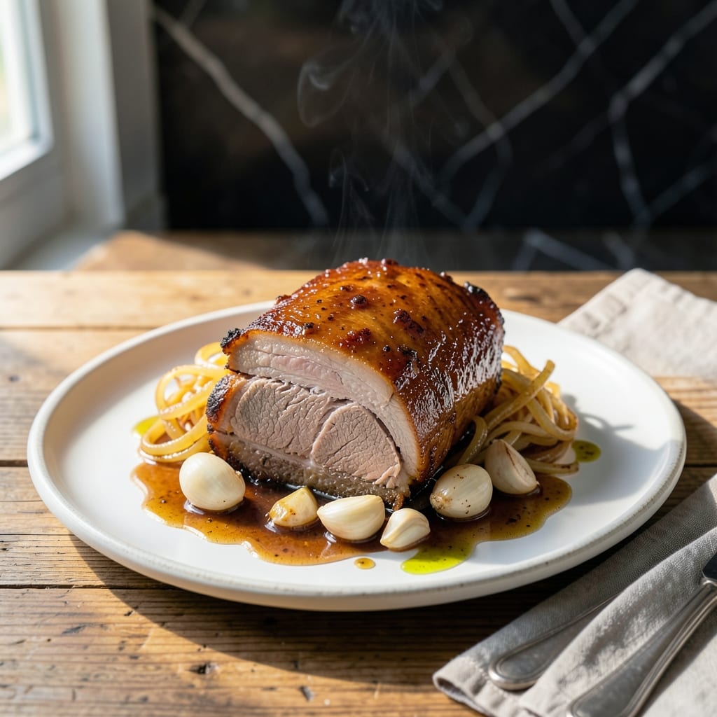 Cider-Braised Pork Shoulder Recipe: Slow-Cooked Apple-Infused Tenderness