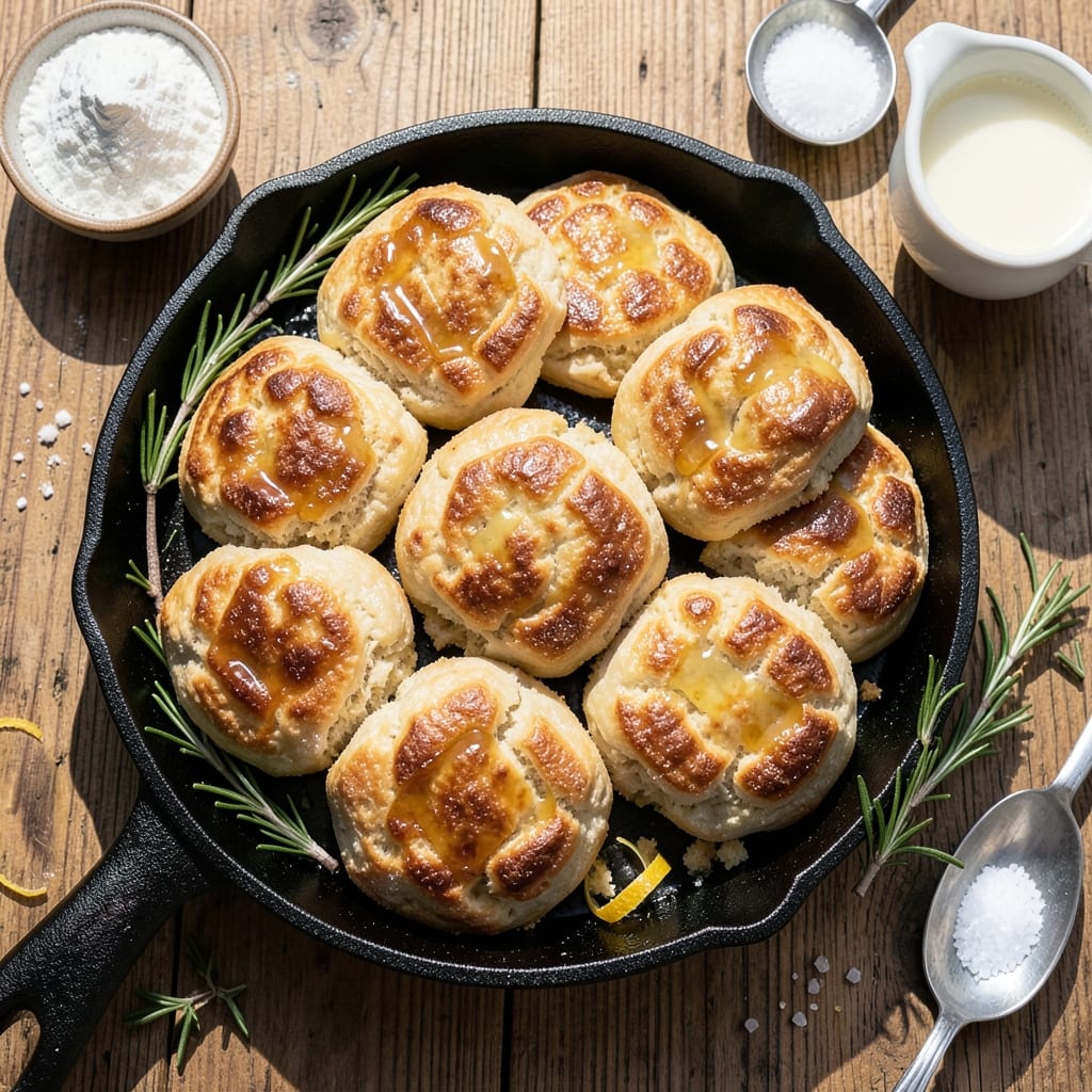3 Ingredient Biscuit Recipe with Milk No Baking Powder: No-Bake, Flaky Layers Without Powder