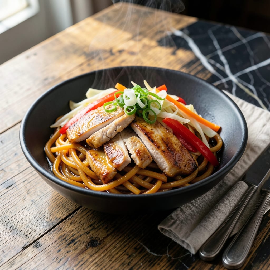 Yaki Udon Recipe Wagamama: Stir-Fried Noodles With Sweet Soy Glaze