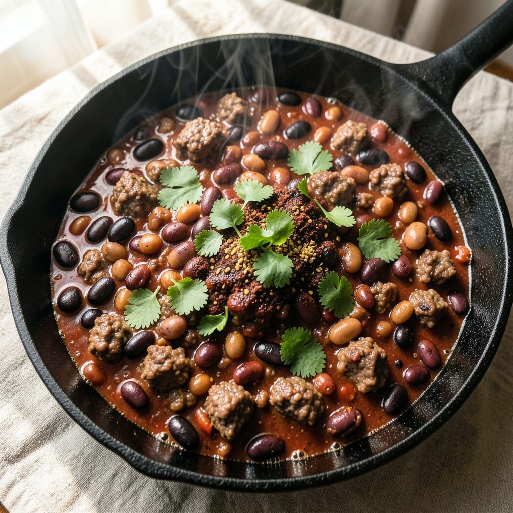 10 Minute Chili Recipe: Speedy Spice-Packed Heat in One Pot