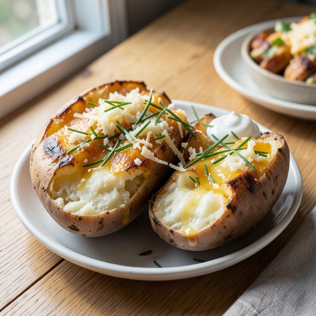 2x Baked Potato Recipe: Double the Crispy, Double the Flavor