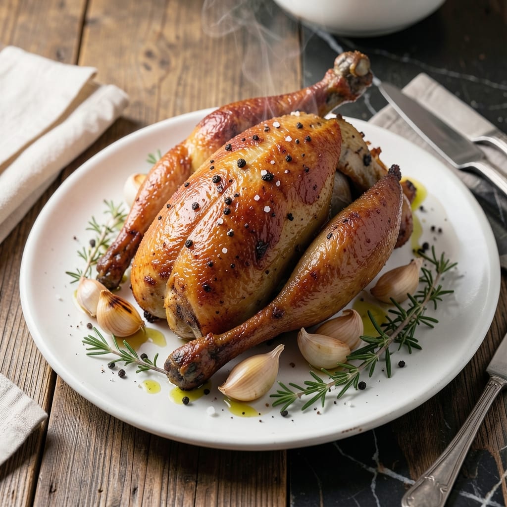 Whole Baby Chicken Recipe: Crispy Skin and Succulent Meat