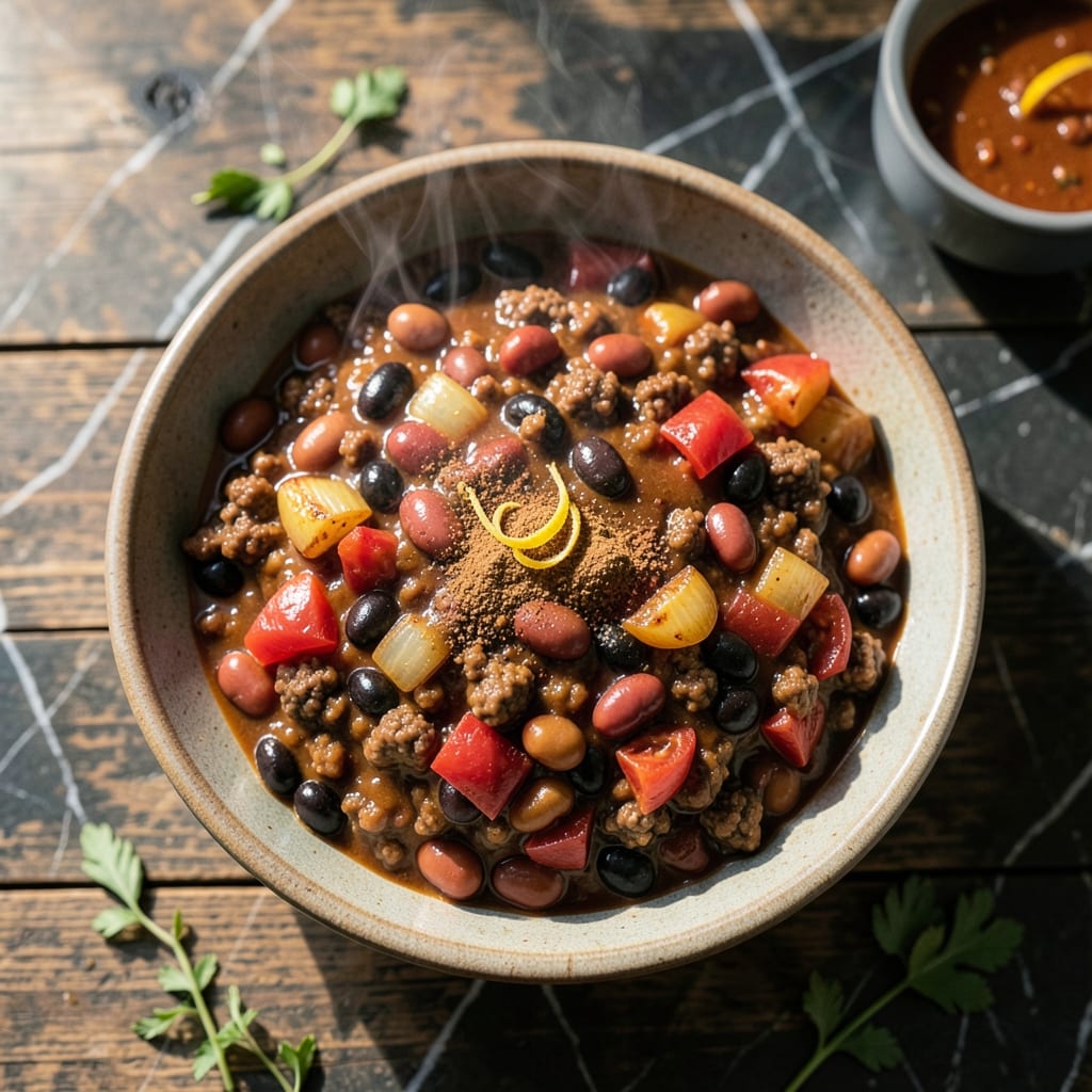 Bush's All American Chili Recipe: Hearty Ground Beef and Bean Comfort