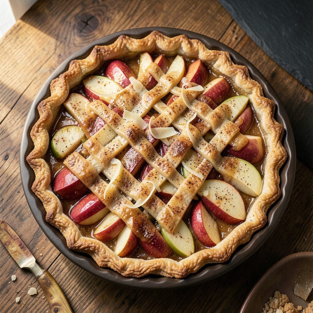 4 and 20 Blackbirds Apple Pie Recipe: Lattice-Locked Crispness with Homemade Spice Blend