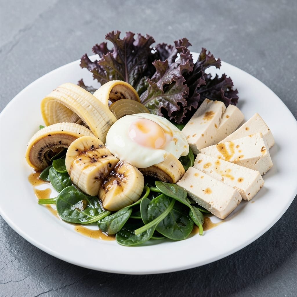 1 Banana Healthy Recipe: Savory Egg and Veggie Scramble With Hidden Greens