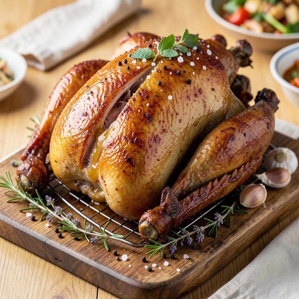 12-Pound Roast Turkey Recipe: Golden Skin and Juicy Meat Every Time