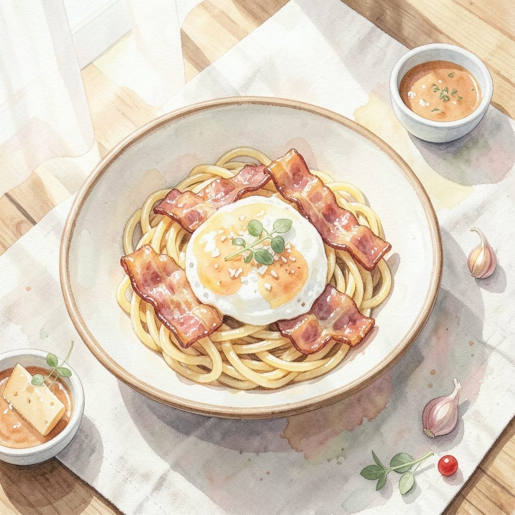 Bacon Carbonara Recipe No Cream: Authentic Roman Pasta With Egg-Based Sauce