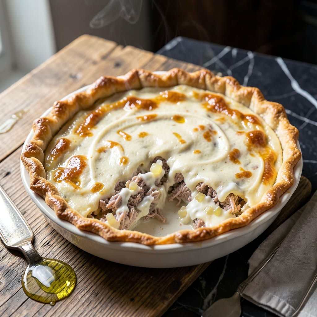 Tuna Pie Recipe: Flaky Crust With Savory Seafood Filling
