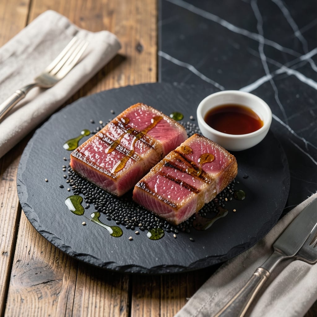 Frozen Ahi Tuna Steak Recipe: Seared to Sushi-Grade Perfection