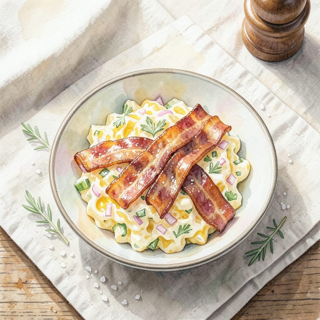 Egg Salad Recipe With Bacon: Smoky Crunch in Every Bite