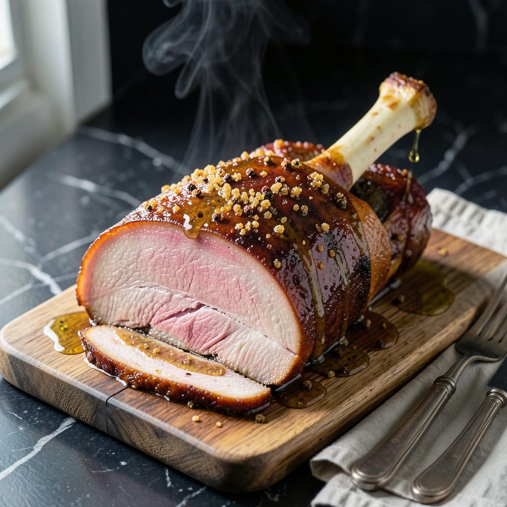 Paula Deen's Ham Recipe: Brown Sugar-Glazed Holiday Centerpiece