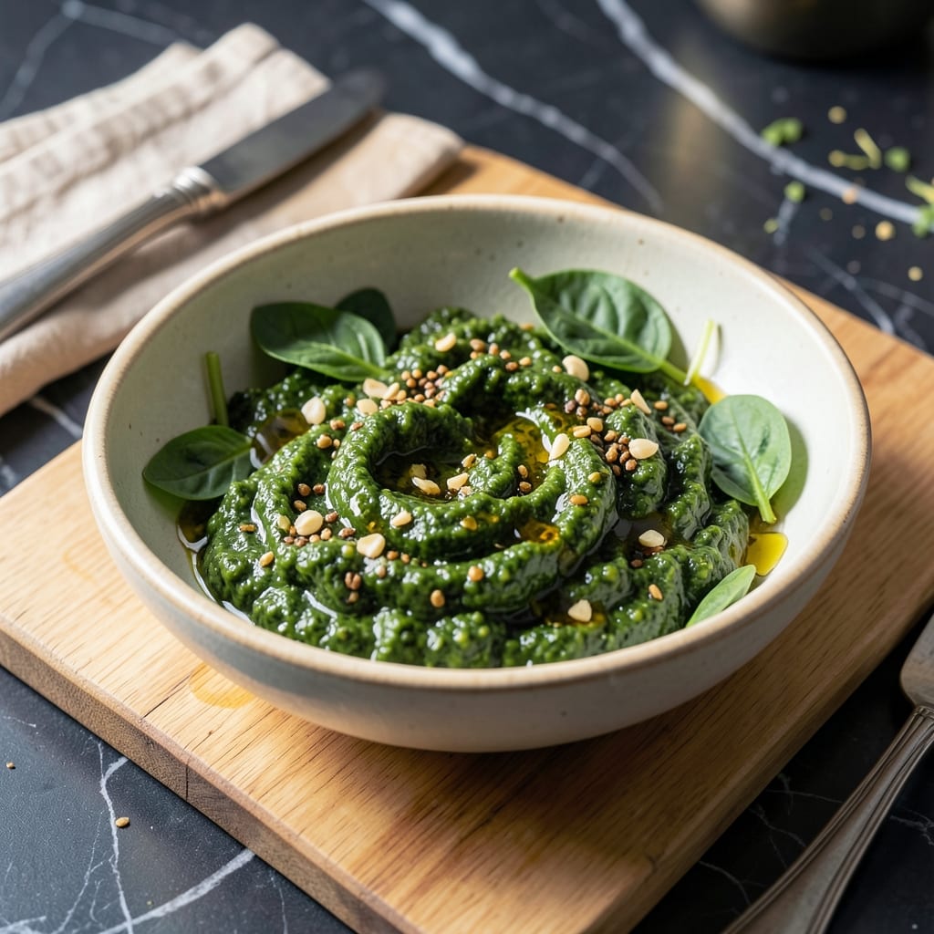 Spinach Pesto Recipe No Nuts: Fresh Herb Brightness Without Allergens