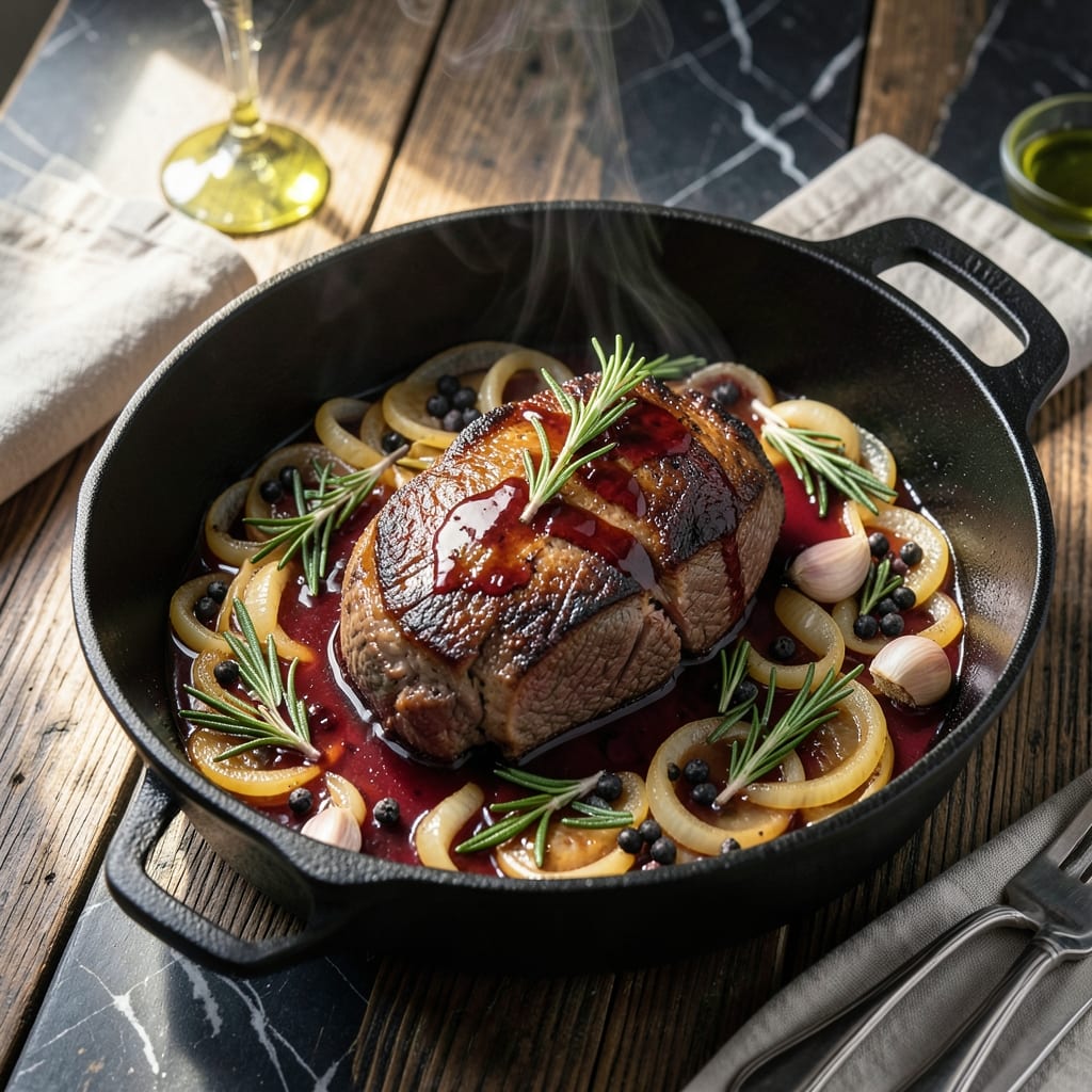 Italian Deer Recipe: Wild Game Richness With Rosemary and Junipers