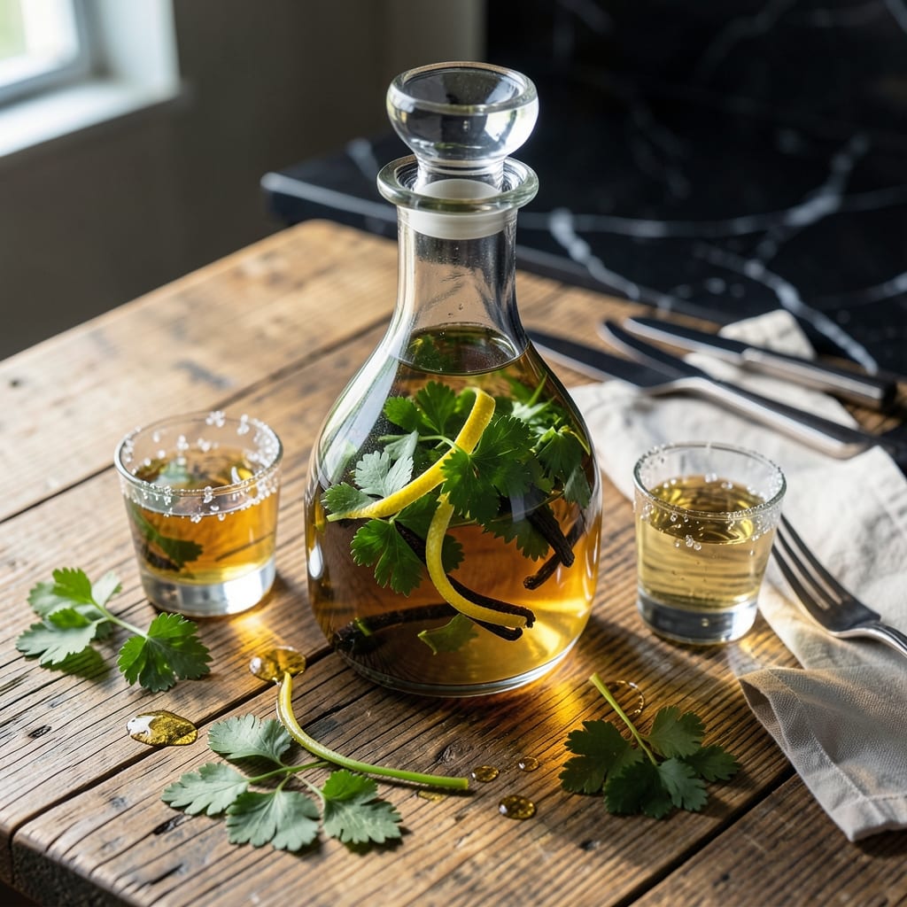Parsley Liquor Recipe: Herb-Infused Green Liqueur for Classic Cocktails