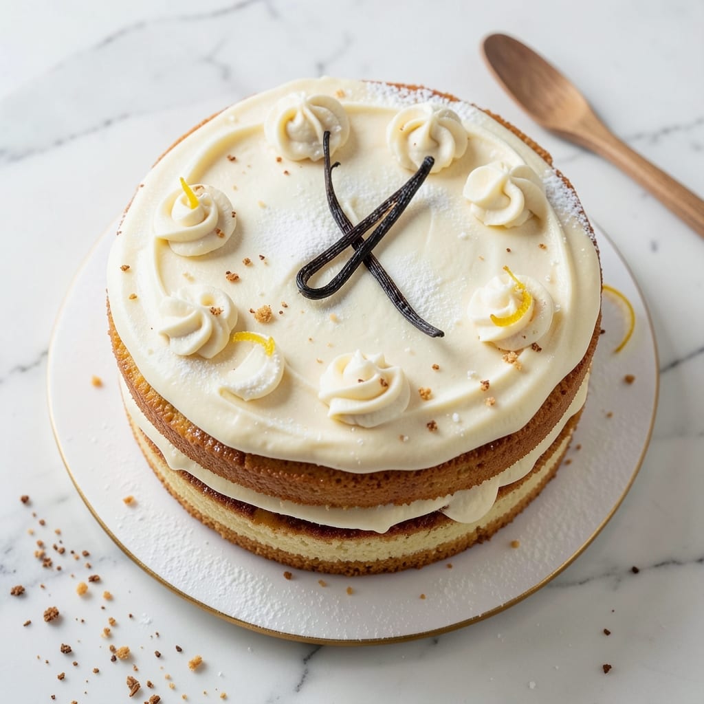 10-Inch Round Vanilla Cake Recipe: Towering Height With Crisp Fondant Crown