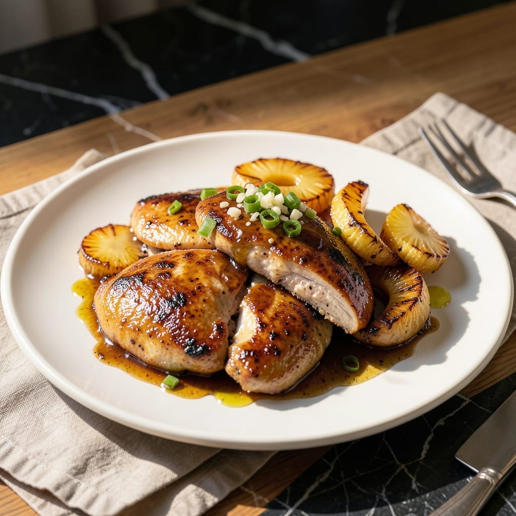 Kona Chicken Recipe: Tropical Pineapple Glazed Delight