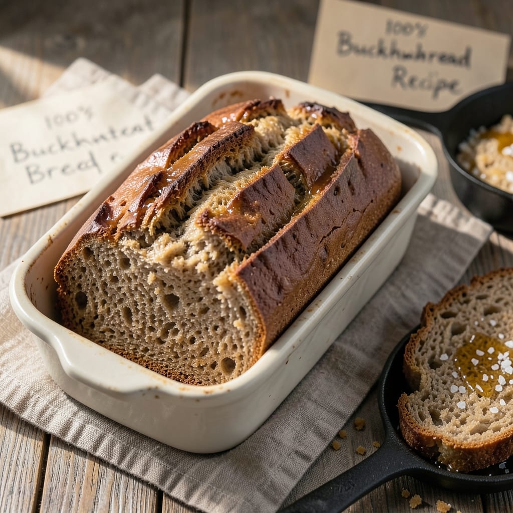 100 Buckwheat Bread Machine Recipe: Nutty, Dense Loaf With No-Knead Ease
