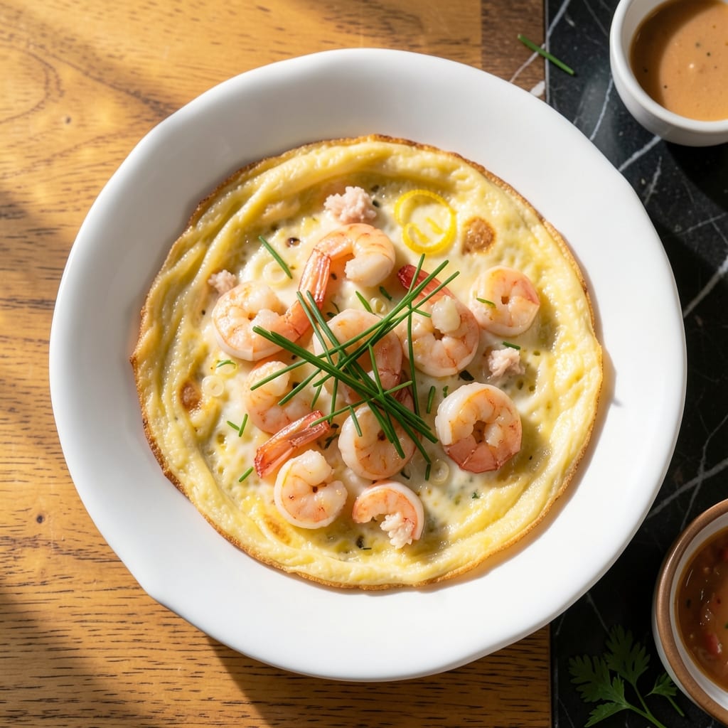 Seafood Omelette Recipe: Fluffy Fold With Ocean-Fresh Flavors