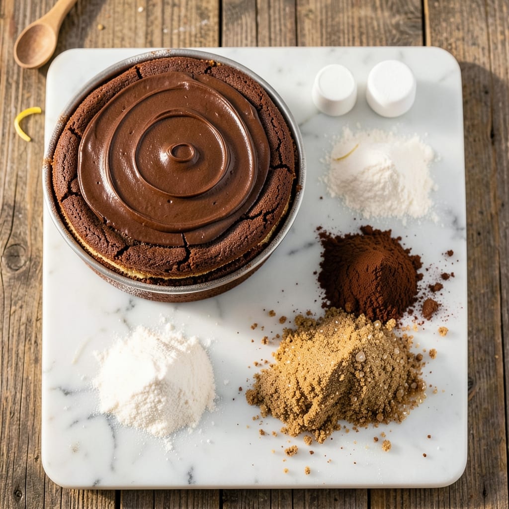 10-Inch Chocolate Cake Recipe: Triple-Layer Height With Fondant Bridges 10-Inch Chocolate Cake Recipe: Triple-Layer Height With Fondant Bridges