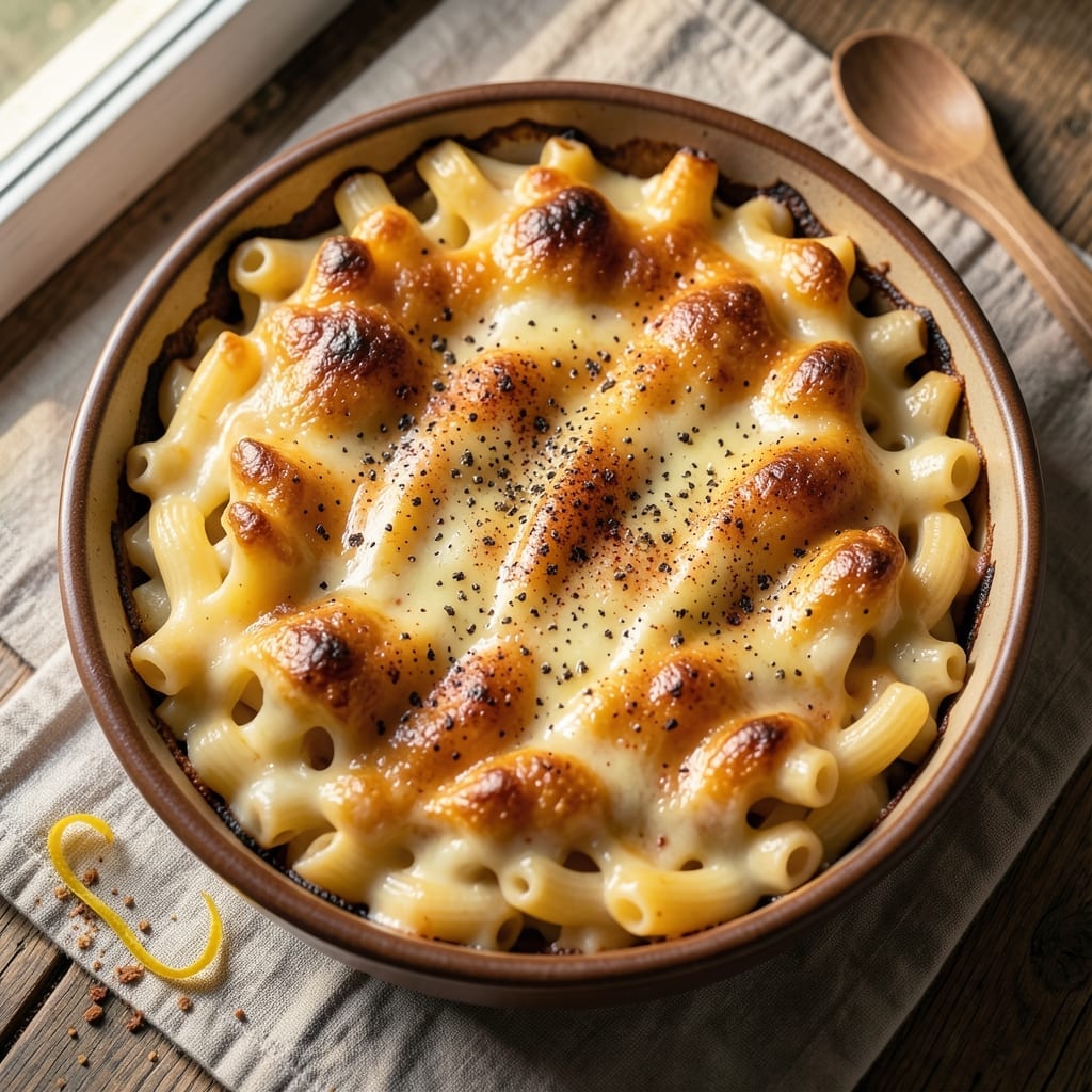 2 Lb Baked Mac and Cheese Recipe: Extra Gooey Pull-Apart Layers