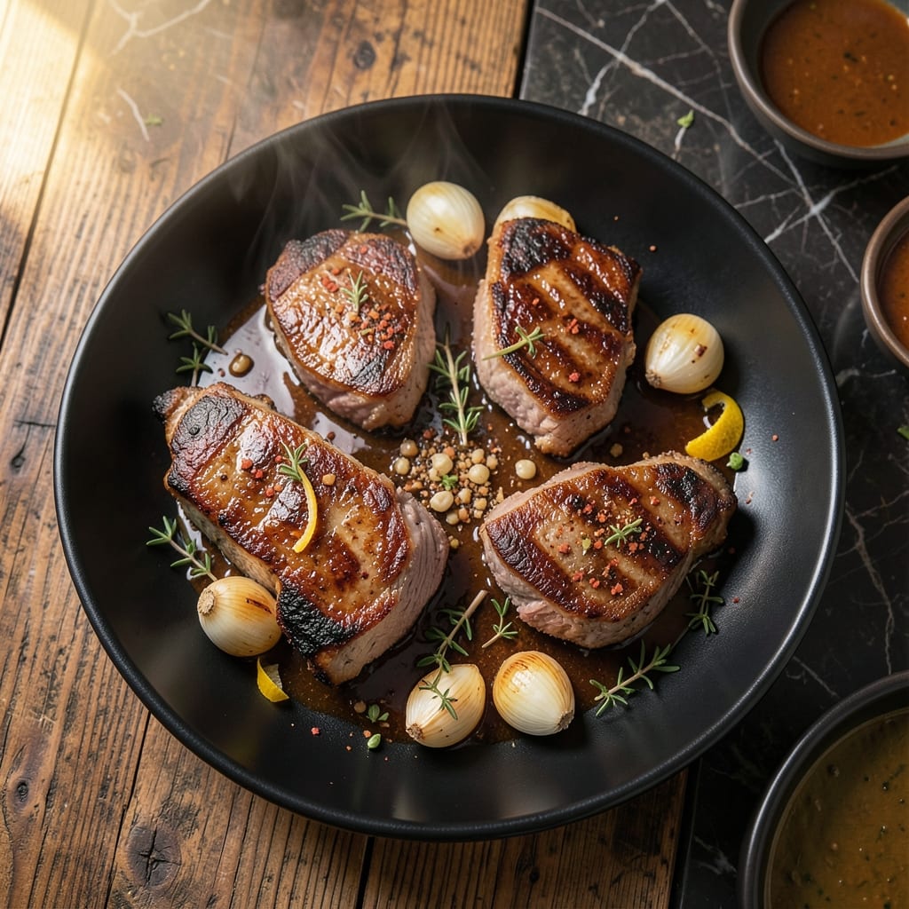 Broiled Pork Steaks Recipe: Juicy Cuts With Caramelized Edges