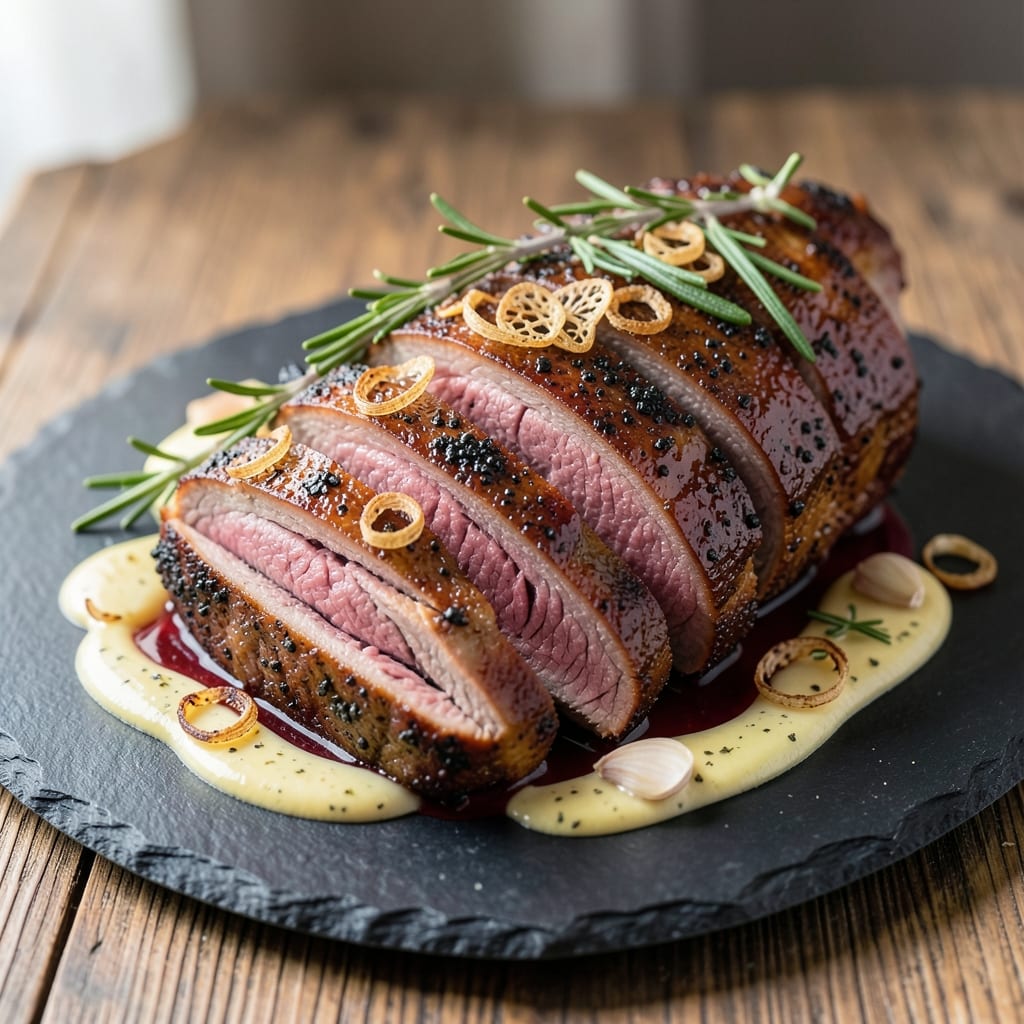 3lb Prime Rib Roast Recipe: Au Jus-Poached Tenderness With Crispy Crust