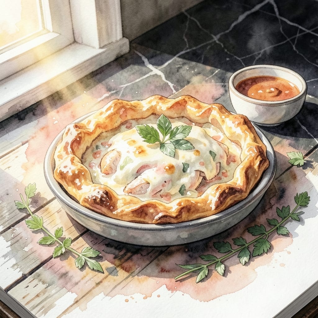 Gordon Ramsay Chicken Pie Recipe: Flaky Pastry With Rich Creamy Filling