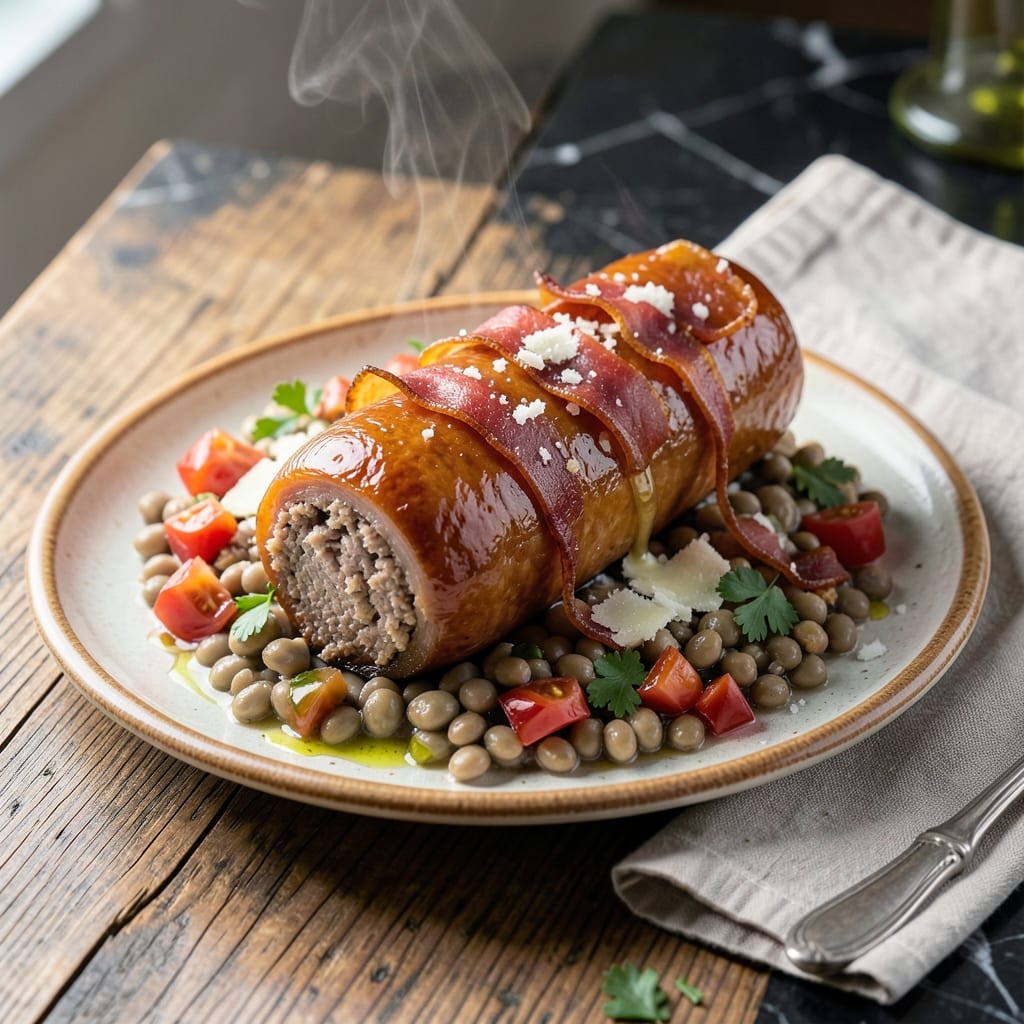 Zampone Recipe: Traditional Italian Stuffed Pig's Foot for New Year's Feast