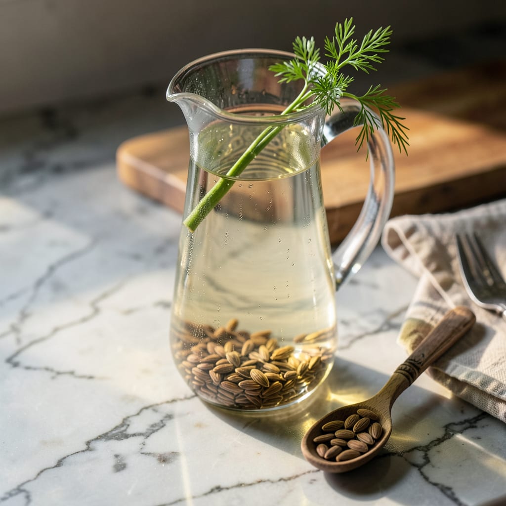 Fennel Water Recipe: Soothing Digestive Elixir in Minutes