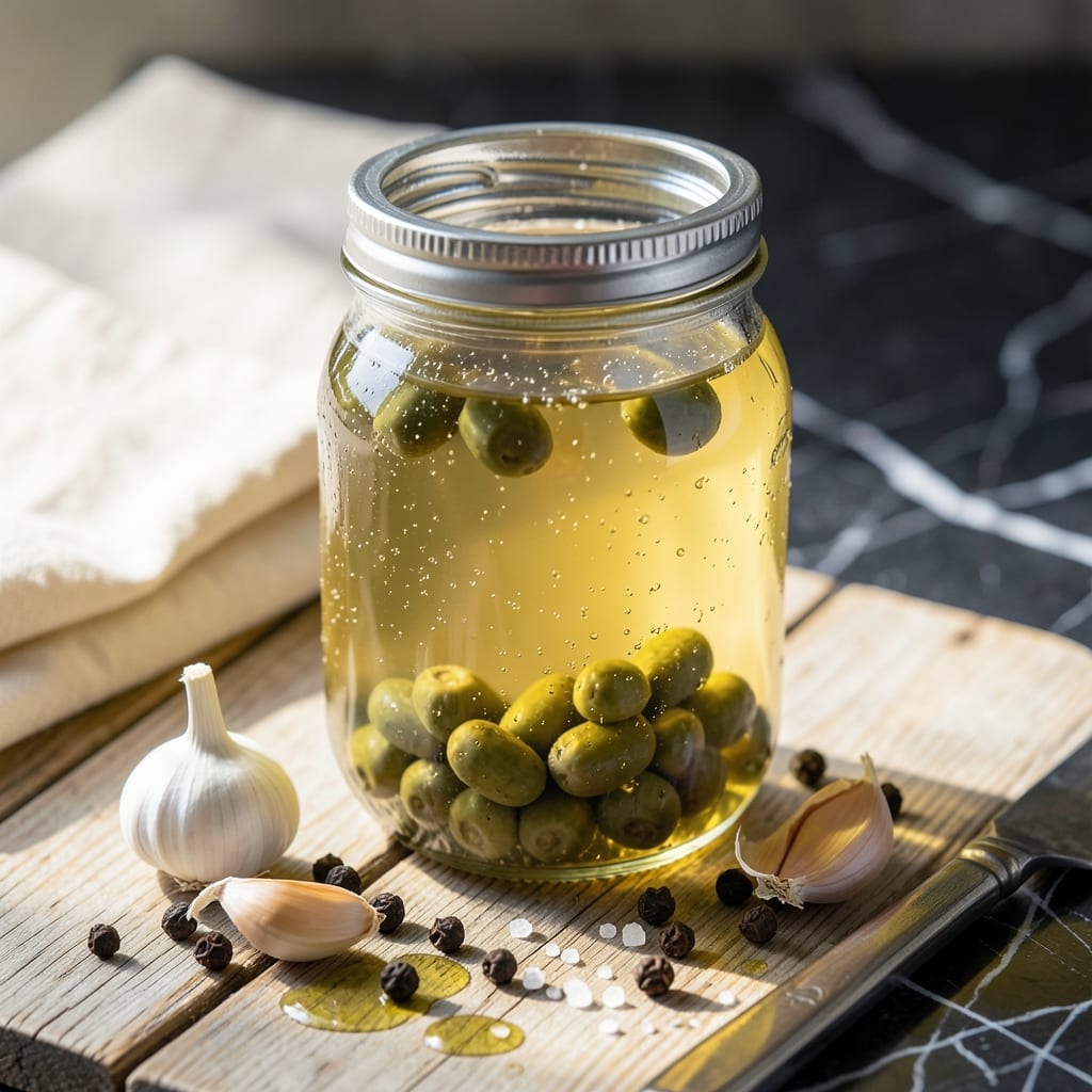Caper Brine Recipe: Zesty Salty Preservation for Pantry Staples