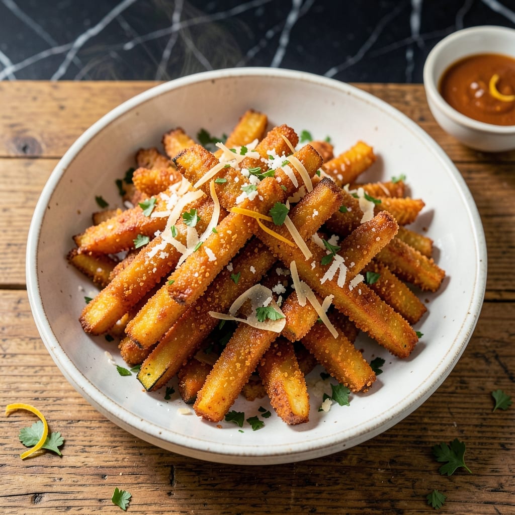 Cheesecake Factory Fried Zucchini Recipe: Crispy Parmesan Crunch