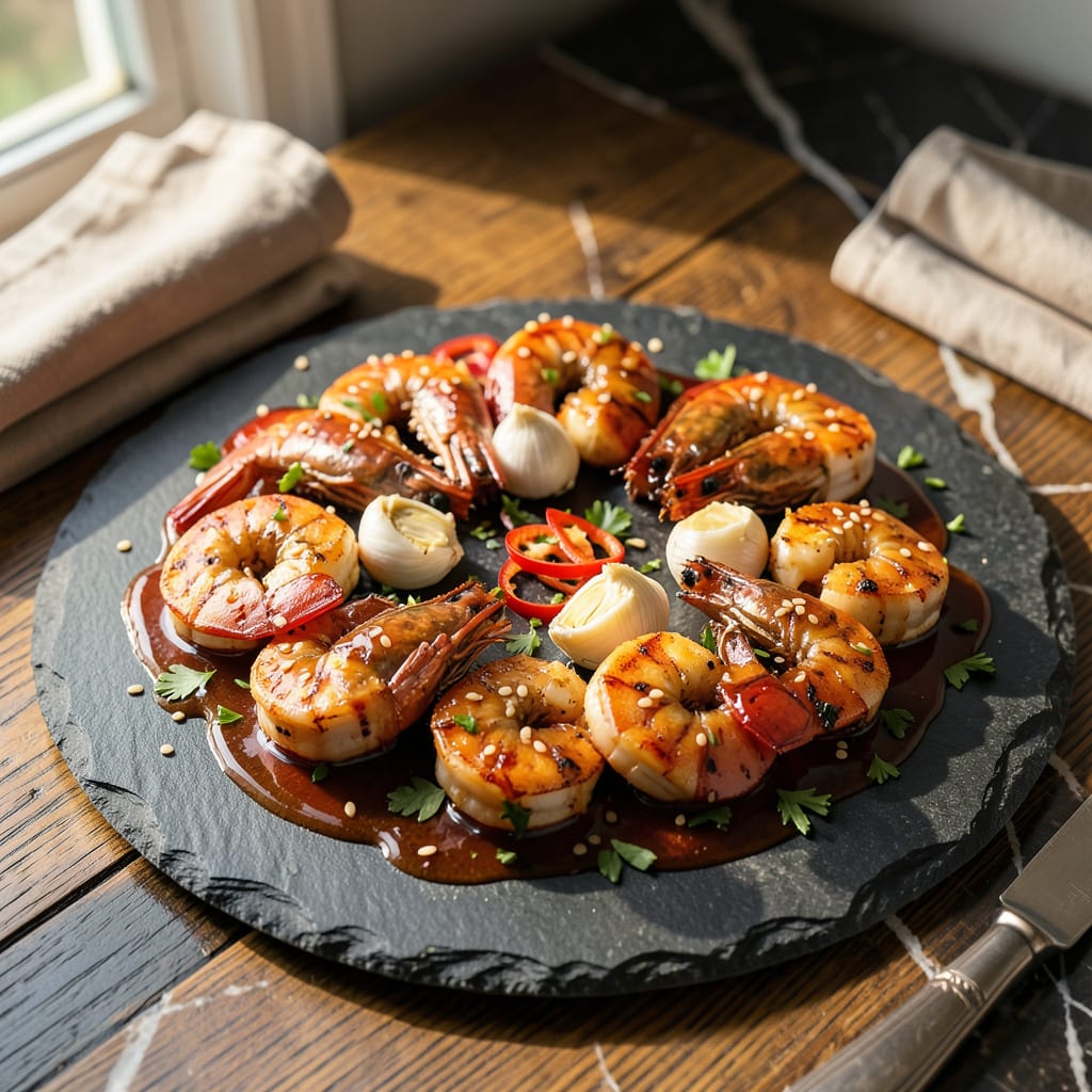 Garlic BBQ Shrimp Recipe: Smoky Sweet Glaze in 15 Minutes detailed visual guide