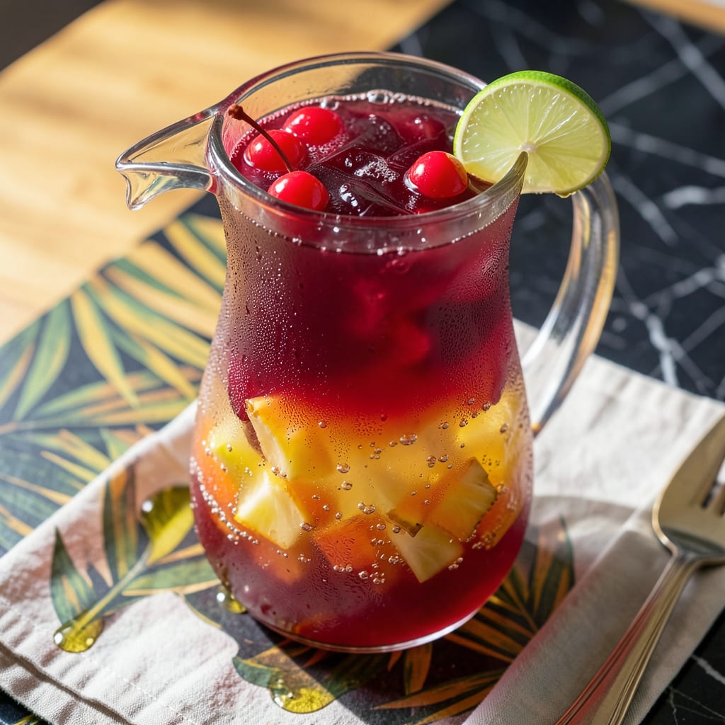 Hawaiian Punch and 7Up Recipe: Tropical Citrus Refreshment
