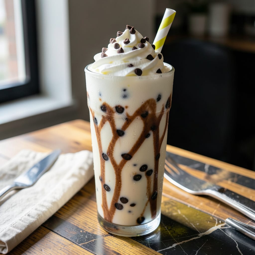 McDonald’s Chocolate Chip Frappe Recipe: Creamy Frozen Blended Indulgence