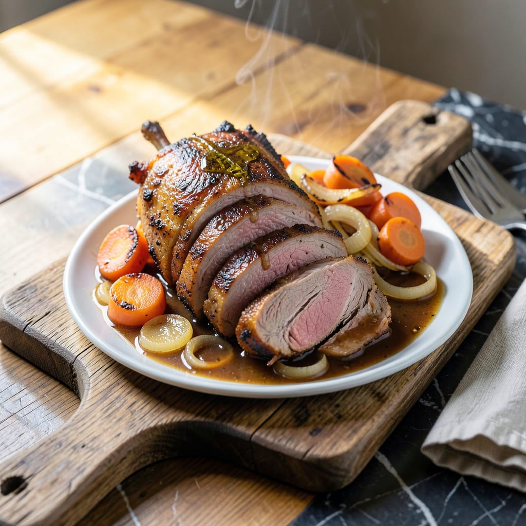 Slow Cooker Arm Roast Recipe: Fall Apart Tender With Rich Gravy example with annotations